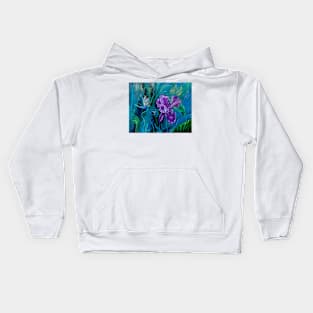 Jungle Orchid Kids Hoodie